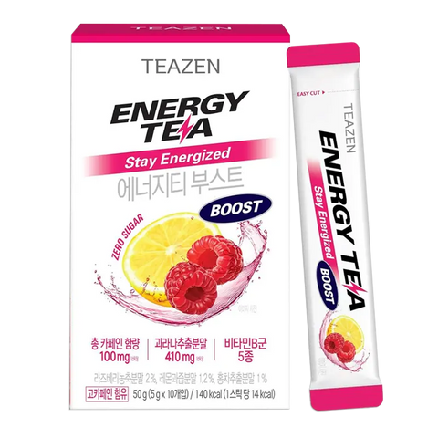 Energy Tea Boost – Probiotiques & Guarana 