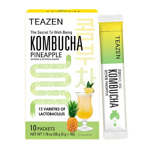 Kombucha Ananas – Tropical & Probiotiques – Plaisir digestif