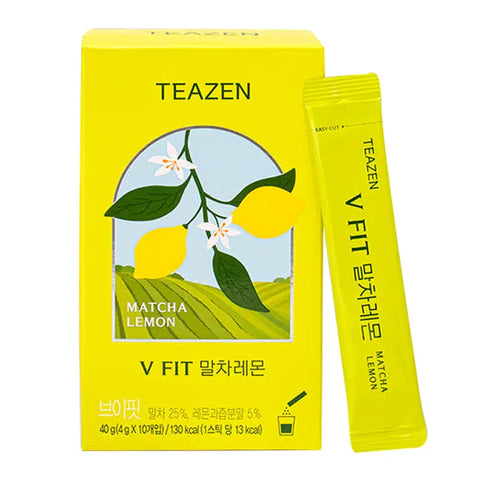TEAZEN V Fit Matcha Citroen – 10 zakjes
