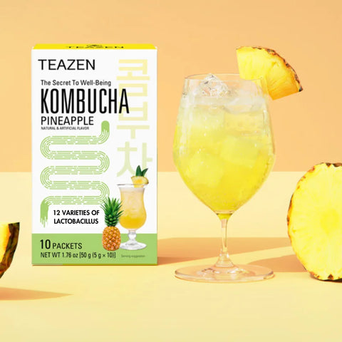 TEAZEN Ananas Kombucha – 10 zakjes