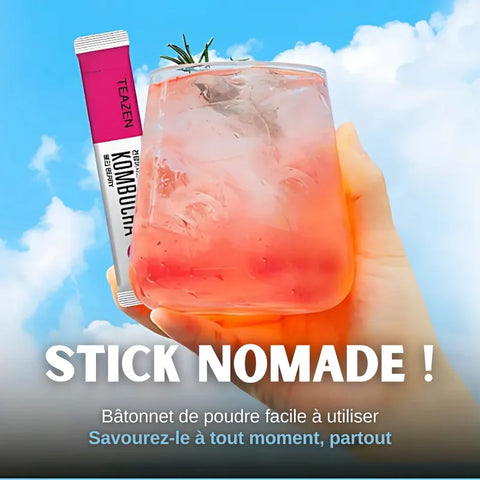 TEAZEN Kombucha Rode Bessen – 10 zakjes