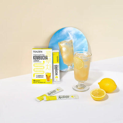 TEAZEN Classic Lemon Kombucha – 10 zakjes