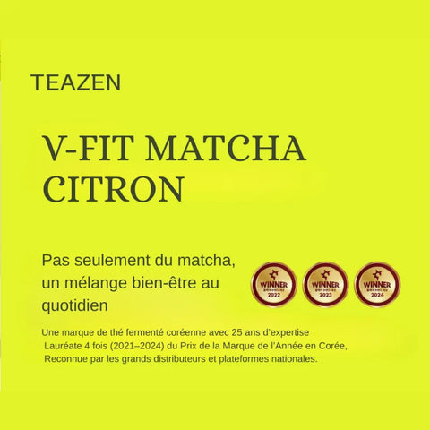 TEAZEN V Fit Matcha Citroen – 10 zakjes
